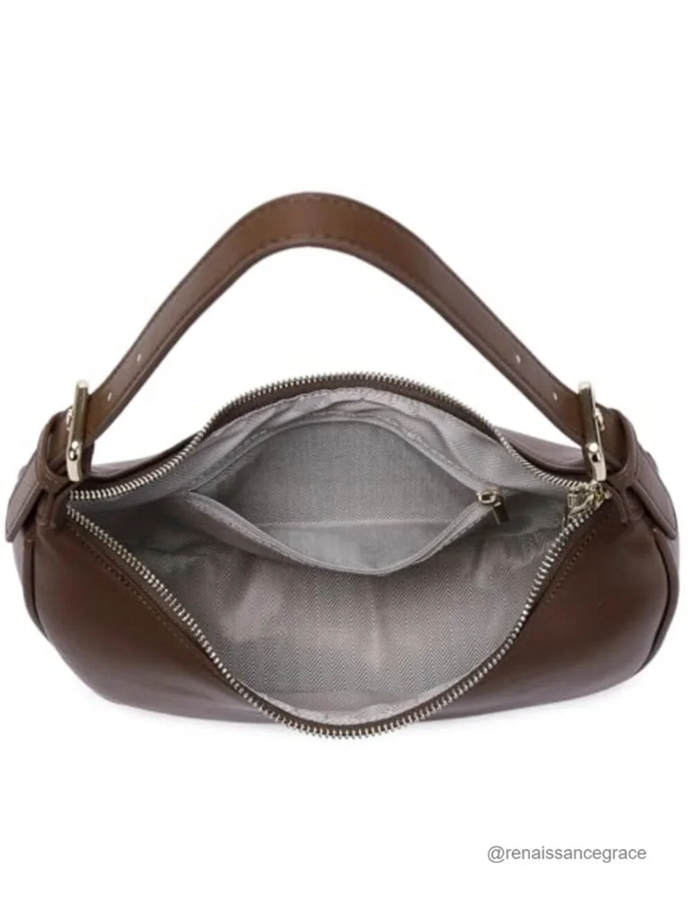 Faux Leather Crescent Hobo Crossbody Bag Women Trendy Purse Shoulder Handbag